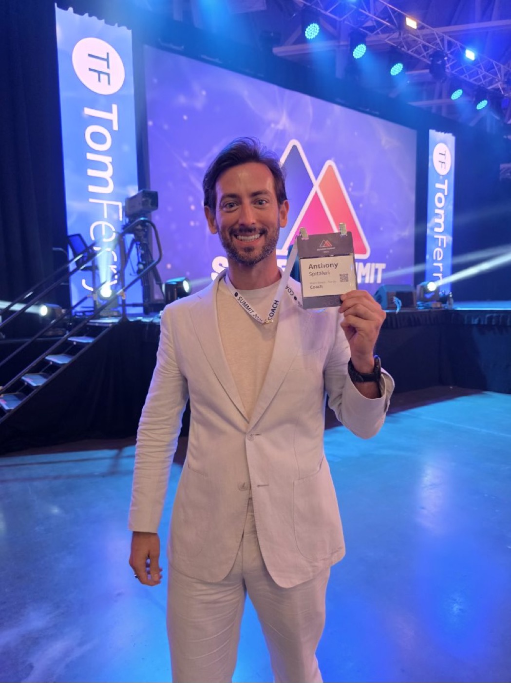 Anthony Spitaleri, performance coach